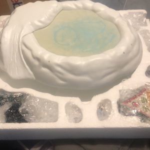 CHRISTMAS TIME Christmas village ice skating rink